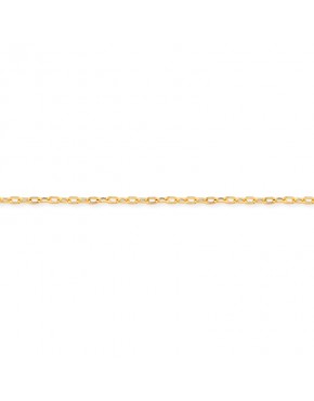 Corrente cartier de elo curto 4 gramas 60 cm em ouro 18 k